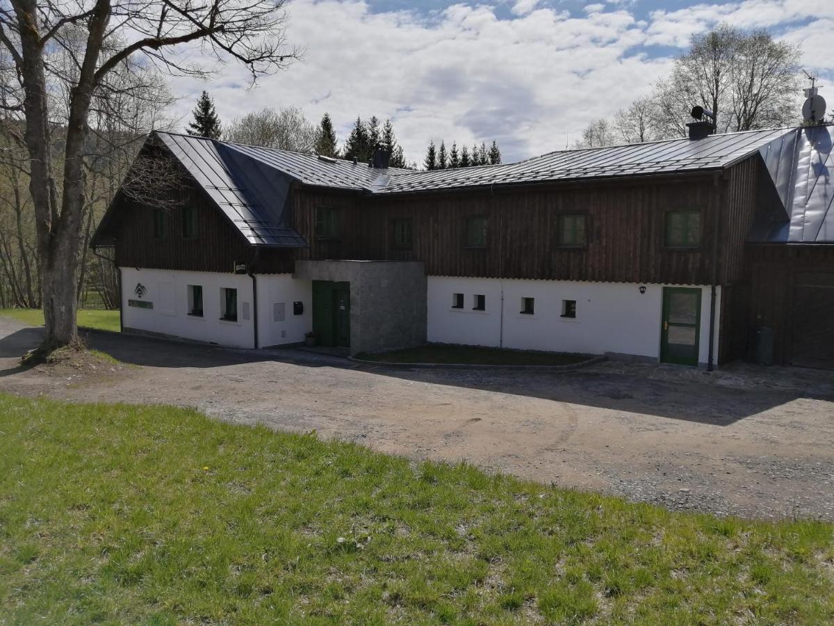 Chata Rozhlas Železná Ruda Exterior foto